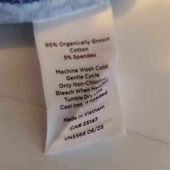 Talbots Haven Well Within ORGANIC COTTON JERSEY ANIMAL PRINT PAJAMA TOP XS - Picture 5 of 7